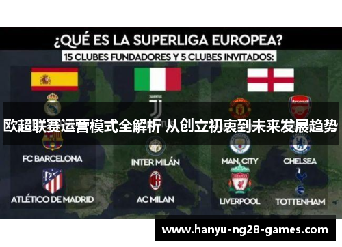欧超联赛运营模式全解析 从创立初衷到未来发展趋势